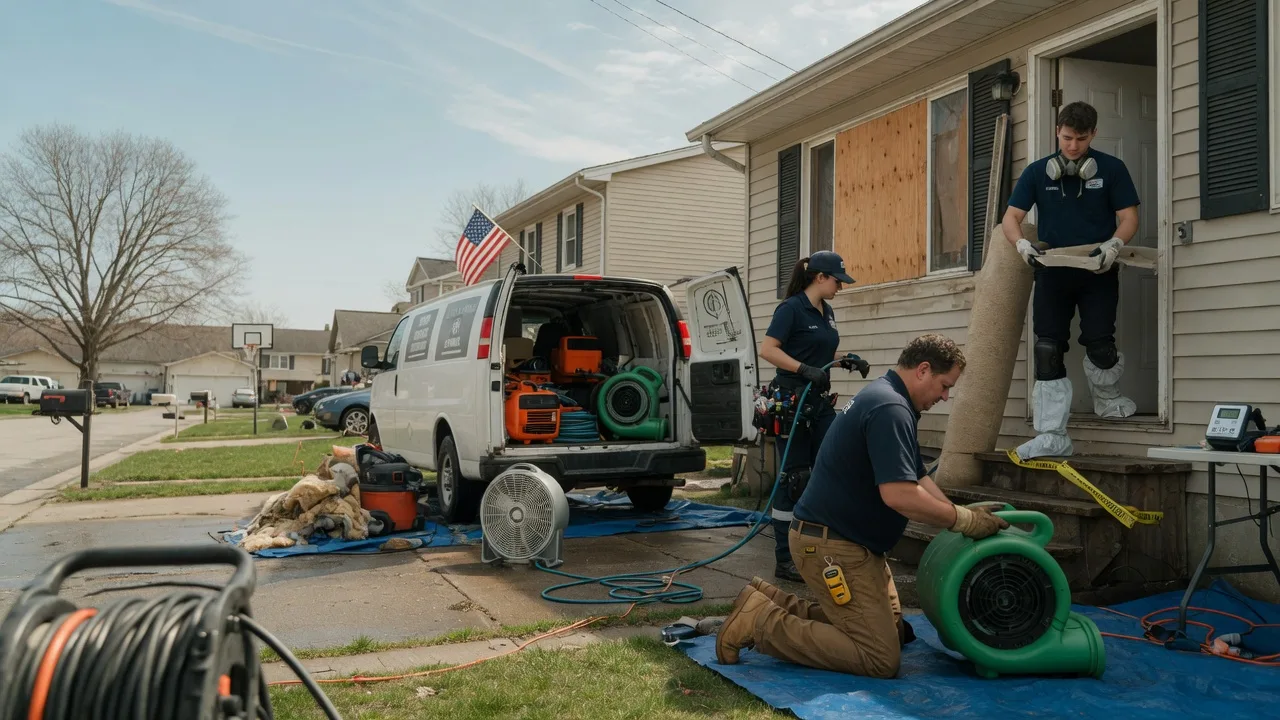 Water Damage Restoration in Cayuga, ND near me